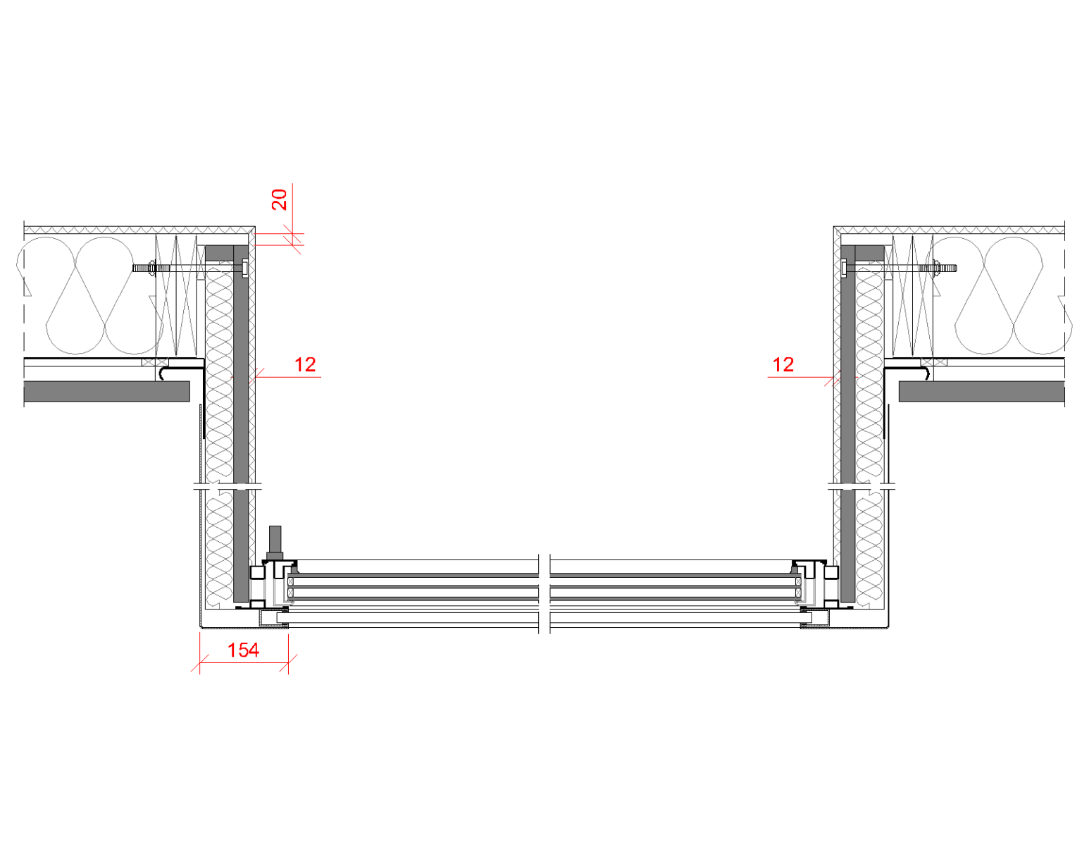 Balustrade - horizontale snede[29]
