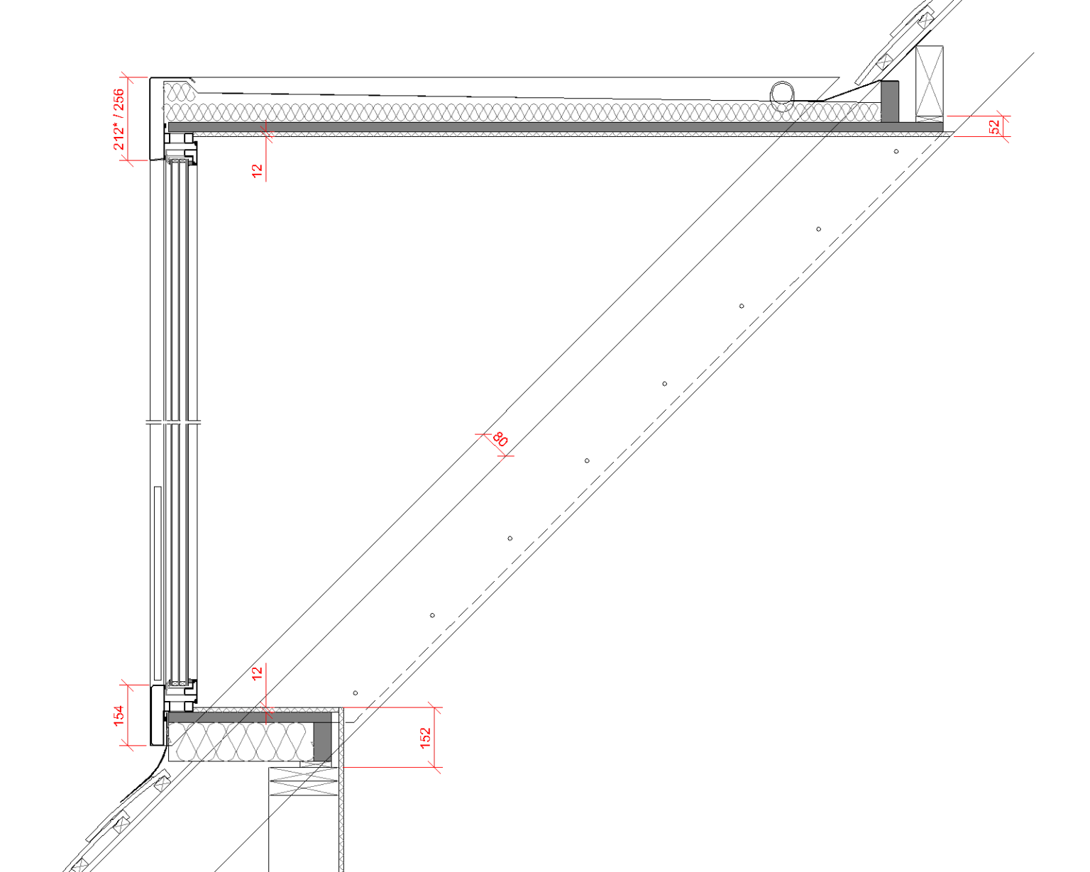 Balustrade - verticale snede[70]