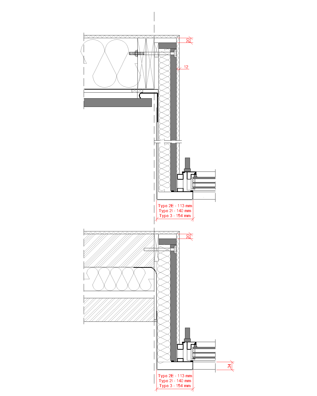 PROOFS - Combi standaard - horizontale snede