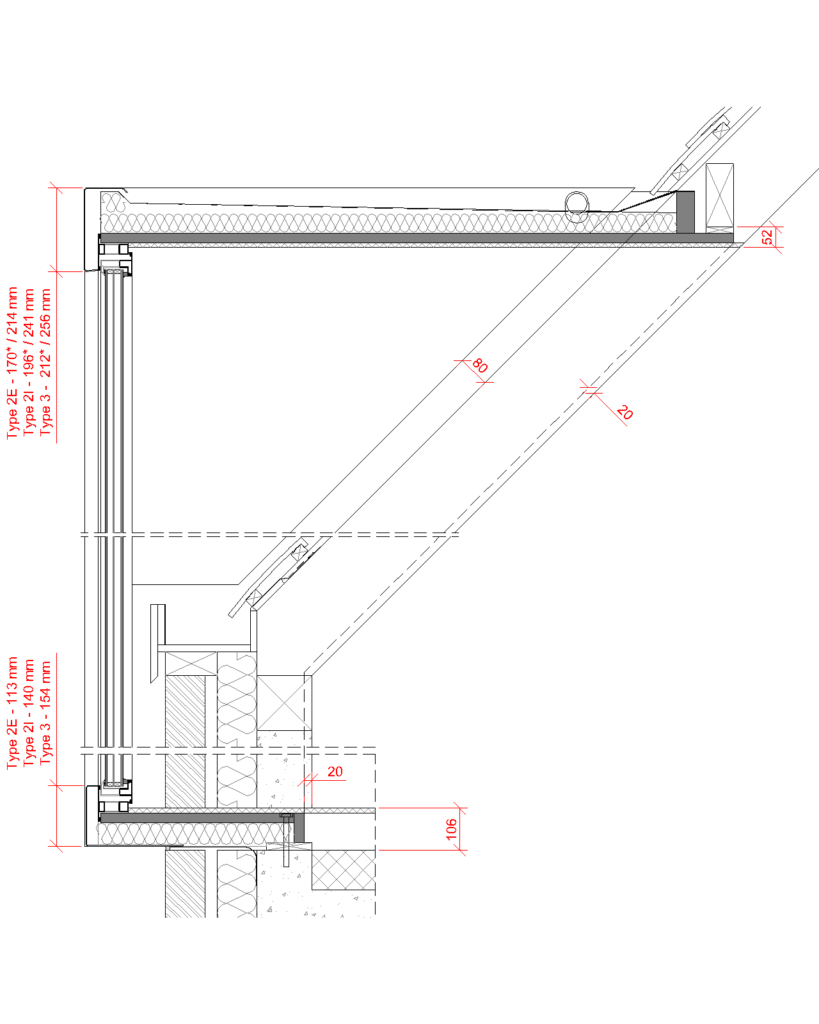 PROOFS - Combi standaard - verticale snede