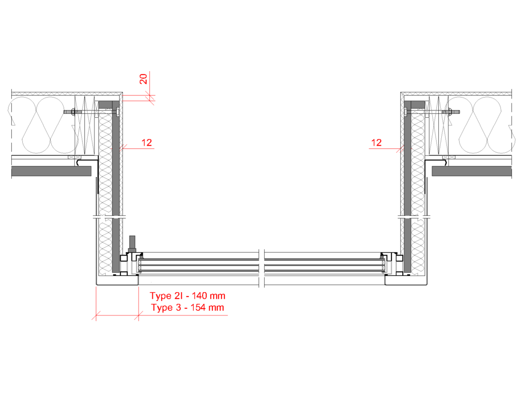 PROOFS - Dakkapel standaard - horizontale snede